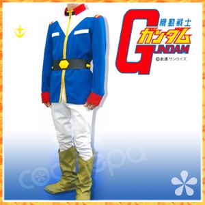 【販売終了】機動戦士ガンダム - 連邦軍男子制服 BLUEFREE