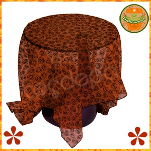 【ハロウィン 期間限定】ディスプレイシート　カボチャオレンジ