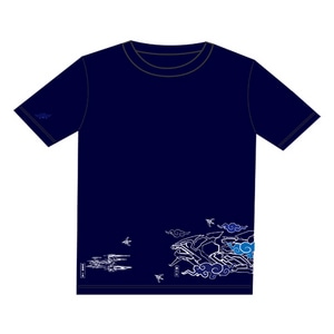 ダライアスTシャツ(銀鷹爆 対 鉄化石)Sサイズ