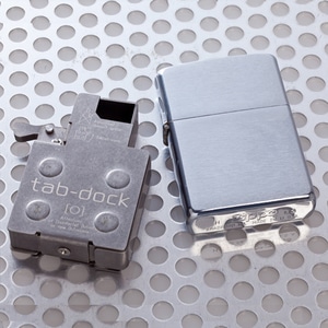 チェンジブルミントケース「タブ・ドック」+ZIPPOライターNo.200