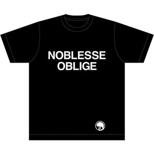 東のエデン “NOBLESSE OBLIGE“TシャツSサイズ