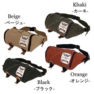 DEVICE OFF ウエストバッグカーキ