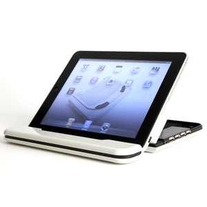 USBファン&ハブ搭載 14段階角度調整可能 折り畳みスタンド N-BOARD