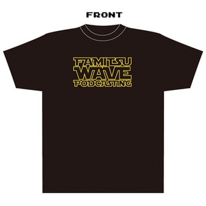 ファミ通WAVE Tシャツ:pocastarブラック/Lサイズ