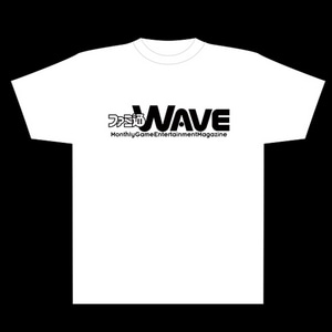 ファミ通WAVE Tシャツ:logoホワイト/Sサイズ