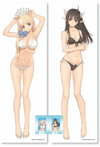 「シャイニング・ウィンド」　テレカ同梱　クララクラン&ゼクティ 抱き枕カバー