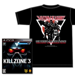 『KILLZONE 3』ソフト + ヘルガスト プロパガンダTシャツ(ブラック)Lサイズ