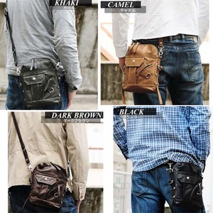 2wayミニショルダー TRICKSTER NEVILLE(ネヴィル)ダークブラウン