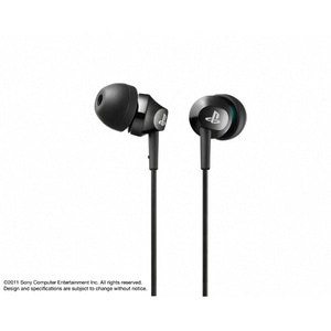 ステレオイヤホンブラック