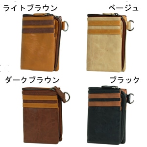 fabulous MOVE 二つ折り財布ブラック