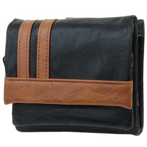 fabulous MOVE 三つ折り財布ブラック