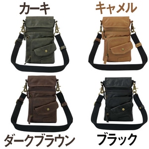 3WAY ミニショルダーバッグ TRICKSTER FREDDIE(フレディ)カーキ