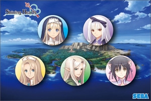 「シャイニング・ハーツ」缶バッジ(エアリィセット)※2025年11月中旬出荷分