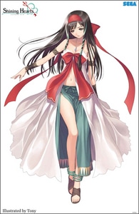 「シャイニング・ハーツ」タペストリー カグヤ 【コミケ81物販商品】