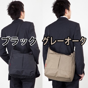 MANHATTAN PASSAGE スタイリッシュショルダーバッグ Commuterブラック