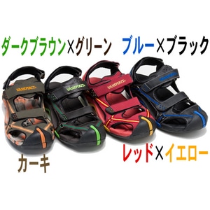 VAN SPIRIT スポーツサンダル VR52ブルー×ブラック Sサイズ(24.0～24.5cm）