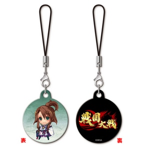 戦国大戦　ぷちキャラストラップ(ぷちもとやす)