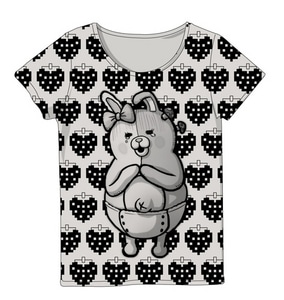 スーパーダンガンロンパ2 モノミガールズカットソーAURORA HEATHER GIRLS M