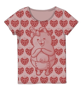 スーパーダンガンロンパ2 モノミガールズカットソーHEATHER PINK GIRLS M