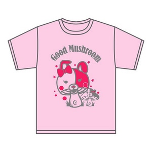 スーパーダンガンロンパ2 マッシュルームTシャツピンク サイズ：M