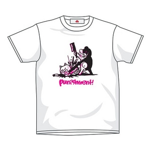 ダンガンロンパ おしおきモノクマTシャツホワイト サイズ：M