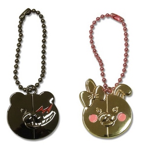 スーパーダンガンロンパ2　モノクマ&モノミ メタルキーホルダーセット