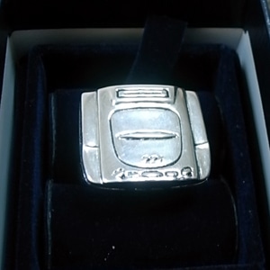 「セガサターン」シルバーリング【ぷよじかんテレビ連動商品化チャレンジ企画】大