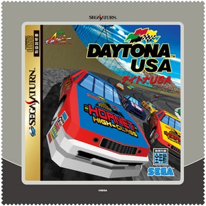 セガサターンマイクロファイバークロス「デイトナUSA」【せがた三四郎×[H.]イベントグッズ】