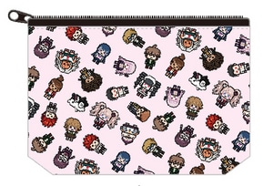 ダンガンロンパ The Animation モノモノグラム マルチポーチピンク