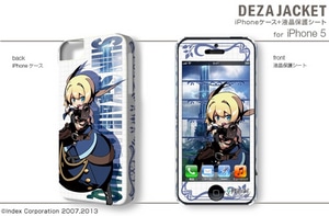 デザジャケット 新・世界樹の迷宮 ミレニアムの少女 iPhone 5ケース&保護シートデザイン02(フレドリカ・アーヴィング)