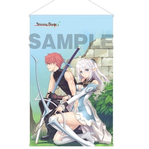 『シャイニング・ブレイド』タペストリー(レイジ&アルティナ)