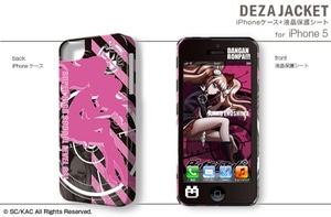 デザジャケット ダンガンロンパ The Animation iPhone 5ケース&保護シートデザイン05(江ノ島盾子)