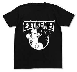 ダンガンロンパ The Animation モノクマEXTREME TシャツBLACK-L