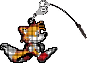 ソニック・ザ・ヘッジホッグ テイルスピクセルラバーストラップ