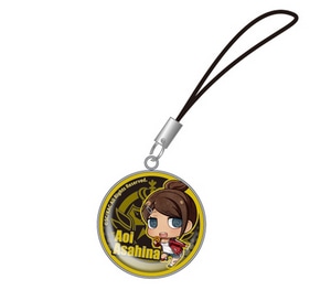 ダンガンロンパThe Animation コウブツヤ クリスタルドームストラップ ちみキャラ朝日奈葵