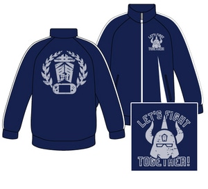 共闘学園 共闘学園ジャージ NAVY×WHITELサイズ