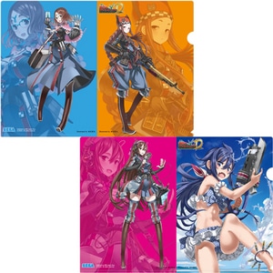 「戦場のヴァルキュリアDUEL」クリアファイル2枚組み(イムカセット)【セガストア2013年末大感謝祭】