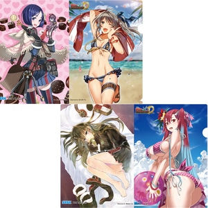 「戦場のヴァルキュリアDUEL」クリアファイル2枚組み(リエラセット)【セガストア2013年末大感謝祭】