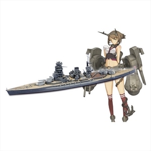 1/700艦これプラモデル 艦娘 戦艦 陸奥艦隊これくしょん～艦これ～