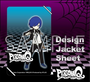 『ペルソナQ シャドウ オブ ザ ラビリンス』ICカードステッカー P3主人公