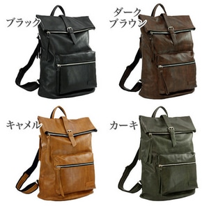 スクエアリュックサック TRICKSTER MARLOW(マーロー)キャメル