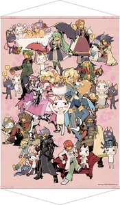 コラボイラストタペストリー【ワイルドアームズ XFといっしょ】「プレイステーション(R)といっしょ」