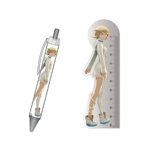 『フリーダムウォーズ』 グッズセット（ボールペン+ダイカット定規）ベアトリーチェ ver