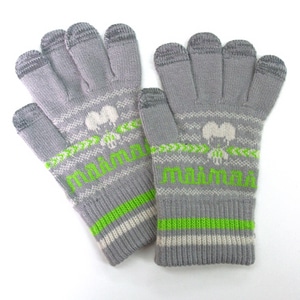 maimaiプレミアム スマホ手袋 グレイなグリーン　～ちゅうくらいサイズ～※2025年11月中旬出荷分