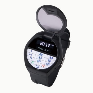 Bluetooth腕時計 RELAX Photch SPLITブラック