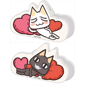 『どこでもいっしょ』 メモスタンドクリップ（ダイカット）