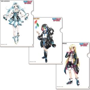「セガ・ハード・ガールズ」クリアファイル 3枚セット Ver.2【セガ2014夏イベント】