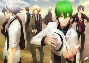 ブレイブルー×エクスブレイズ 蒼のメンズタペストリー(B2サイズ)※2025年11月中旬出荷分