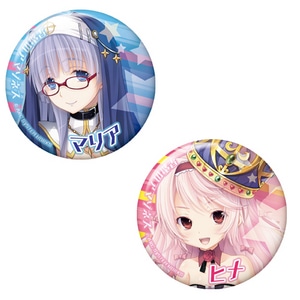 星霜のアマゾネス　缶バッジセットCセット：マリア・ヒメ ※2025年11月中旬出荷分