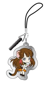 『俺の屍を越えてゆけ2』イヤホンジャック付きアクリルストラップ(ダイカット)夏毛コーちん